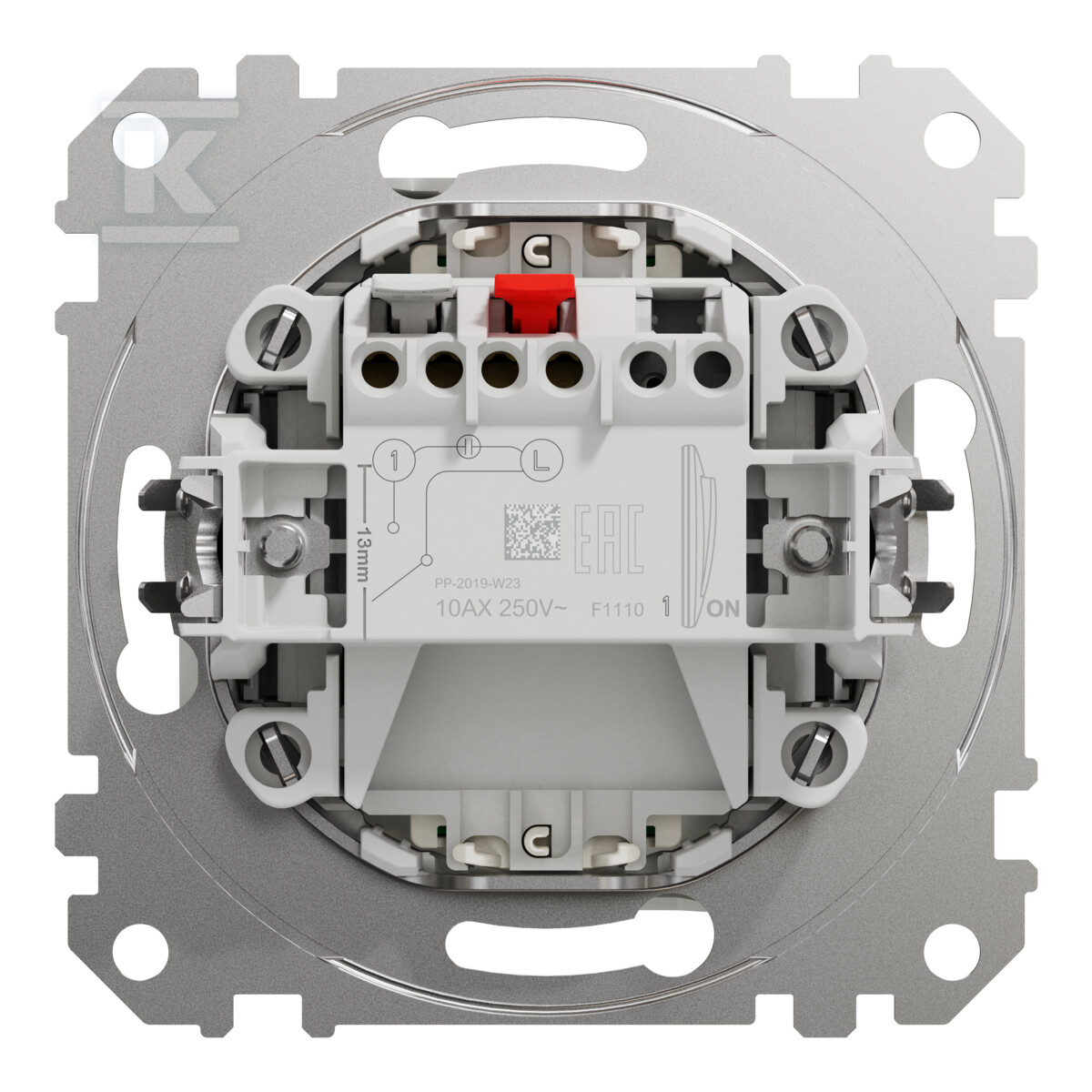 1-pole switch, illuminated, white SEDNA - SDD111101L