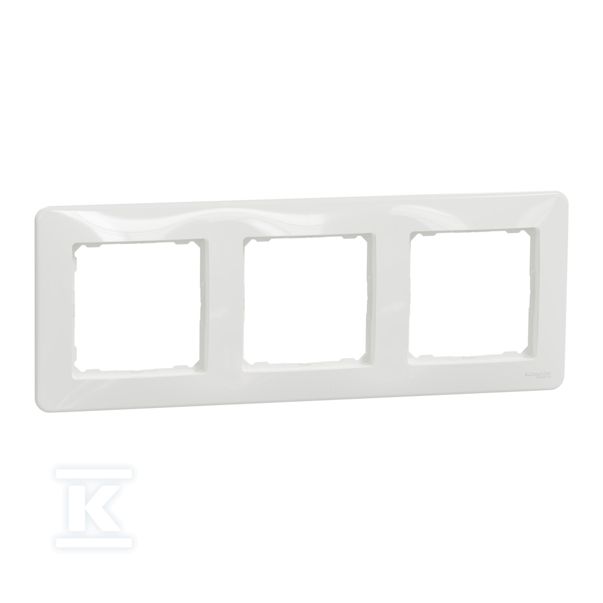 3-gang frame, white SEDNA DESIGN - SDD311803