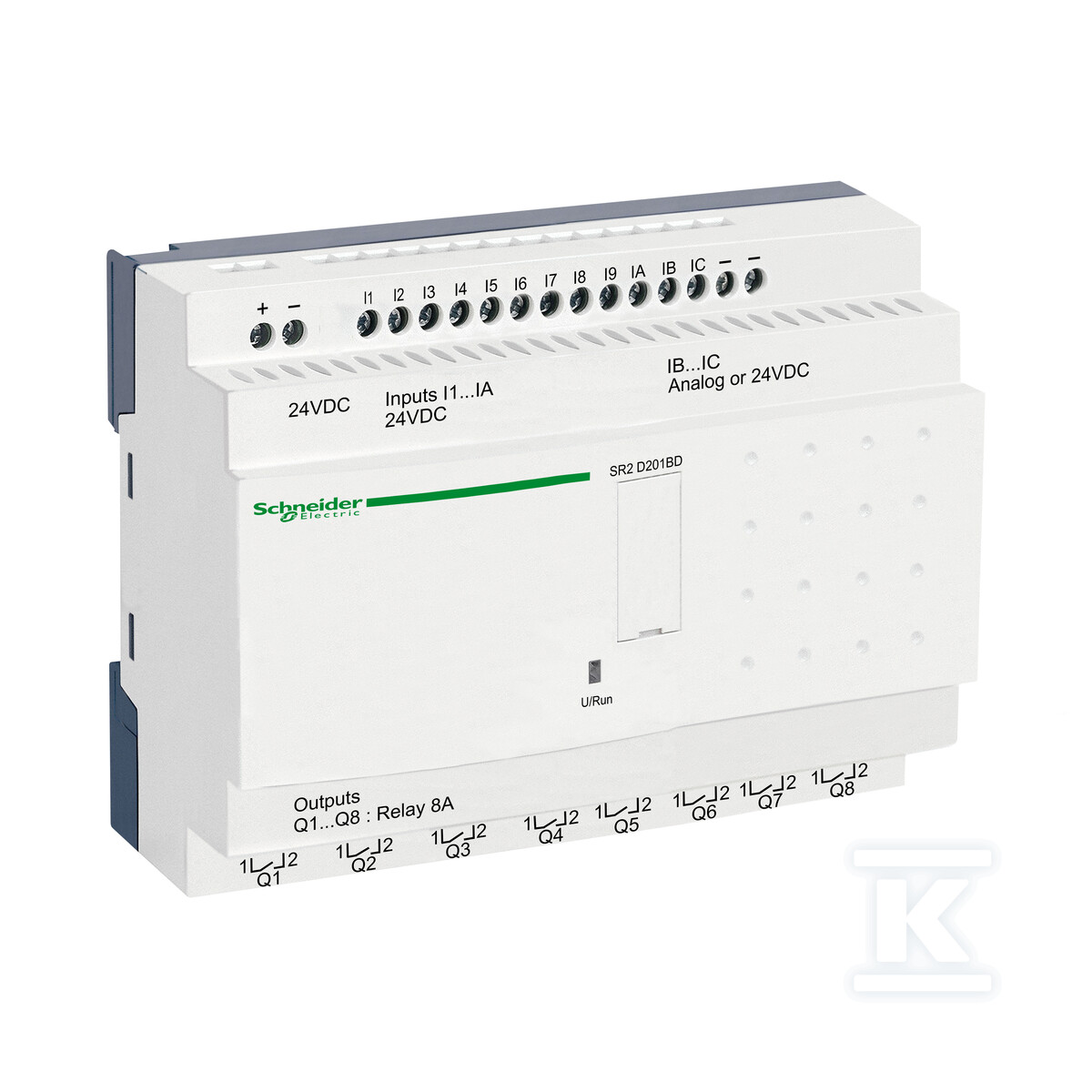 Реле Zelio Logic 12WE D/8WY P 24VDC - SR2D201BD