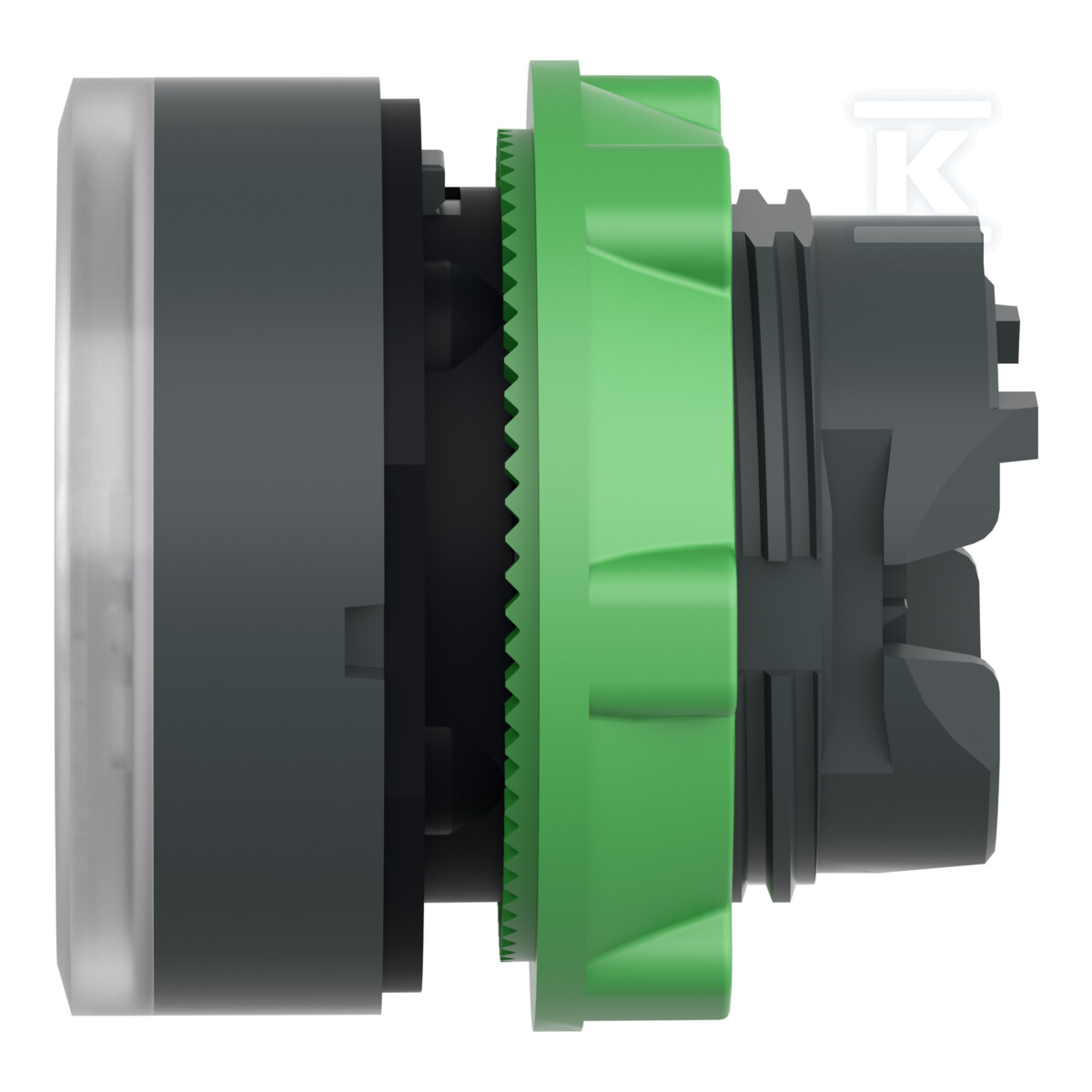Cabeça de botão plana, push-push, - ZB5AH013