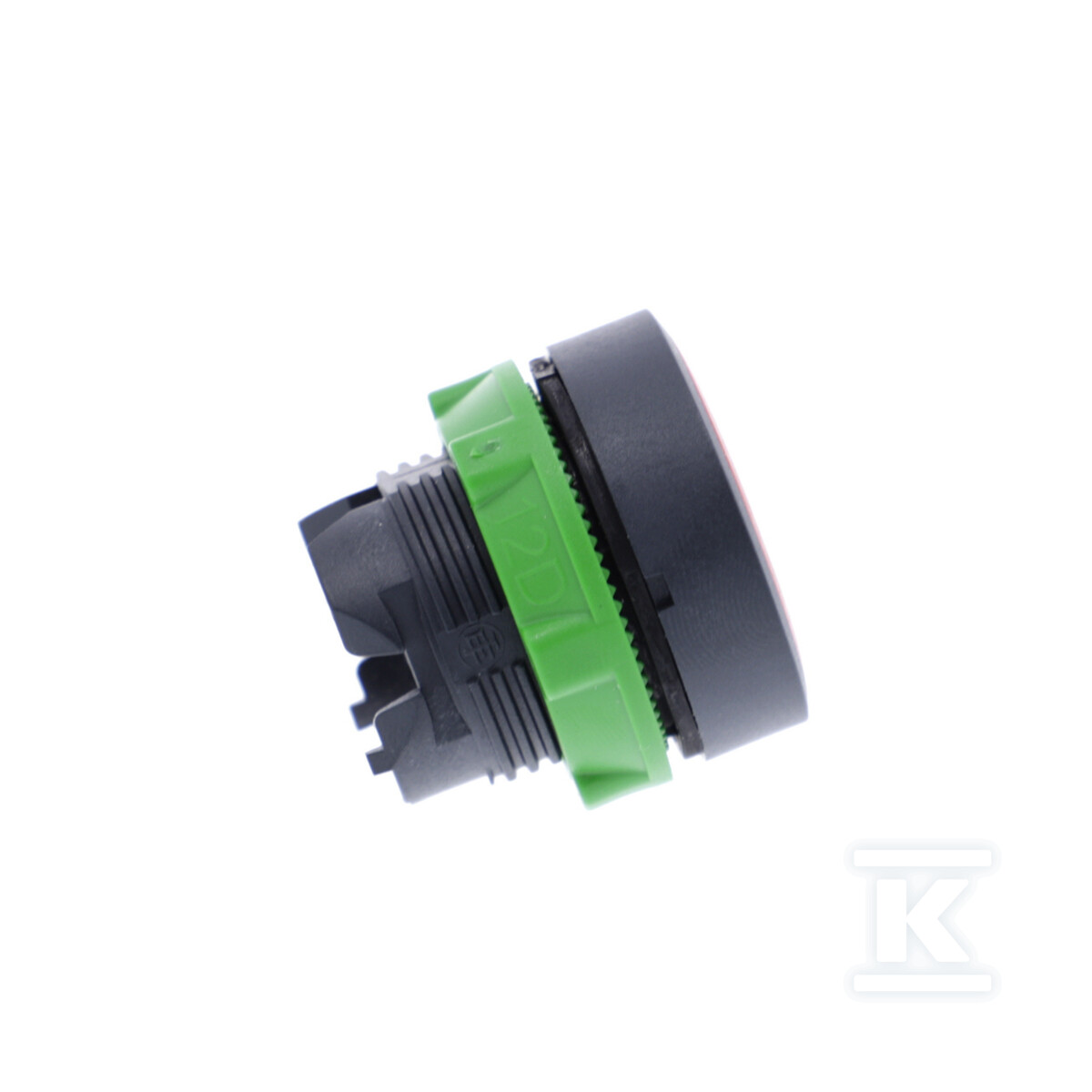 Buton cu arc și revenire automată, alb - ZB5AA434