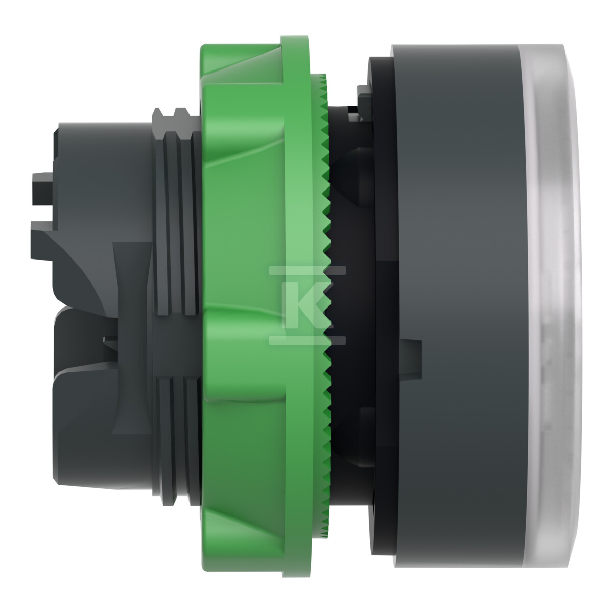 Cabeça de botão plana, push-push, - ZB5AH013