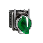 Interruptor 2 posições, metálico, LED 24V