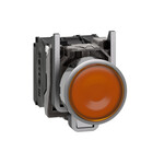 Przycisk płaski pomarańczowy LED 230/240V Harmony XB4