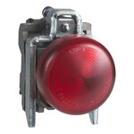 Lampka sygnalizacyjna czerwona LED 230V metalowy