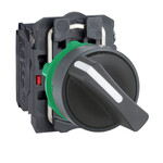 2-position switch NO+NZ, standard pen black