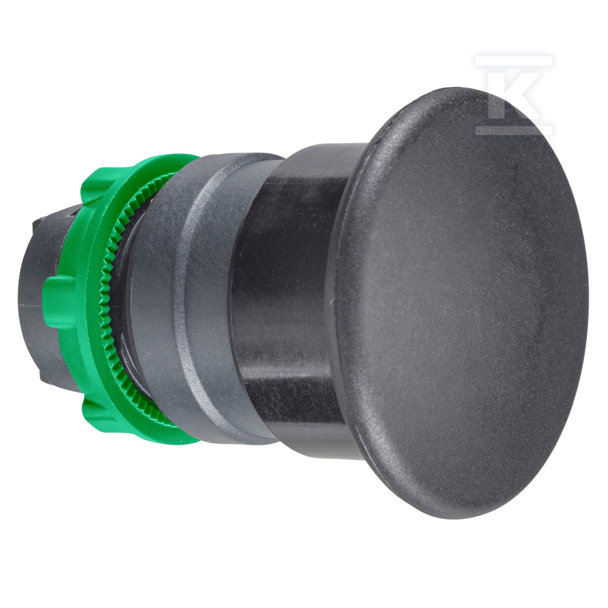 Push button Ø40mm black momentary - ZB5AC2