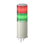 Kolumny świetlne monolityczne, Easy Harmony XVG, 60 mm, czerwony zielony, światło stałe, montaż na podstawie, IP53, 220...240V AC