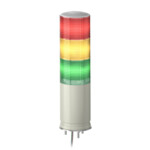Kolumny świetlne monolityczne, Easy Harmony XVG, 60 mm, czerwony pomarańczowy zielony, światło stałe, montaż na podstawie, IP53, 220...240V AC