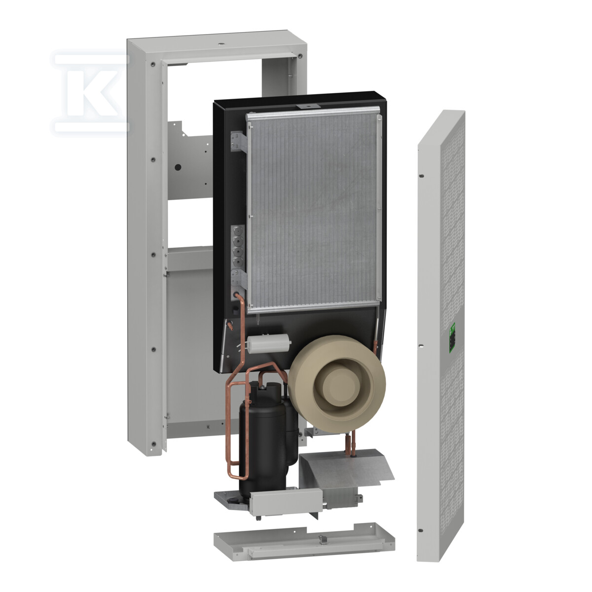 Klimatyzator boczny, Climasys CU, 600W, - NSYCU600DG