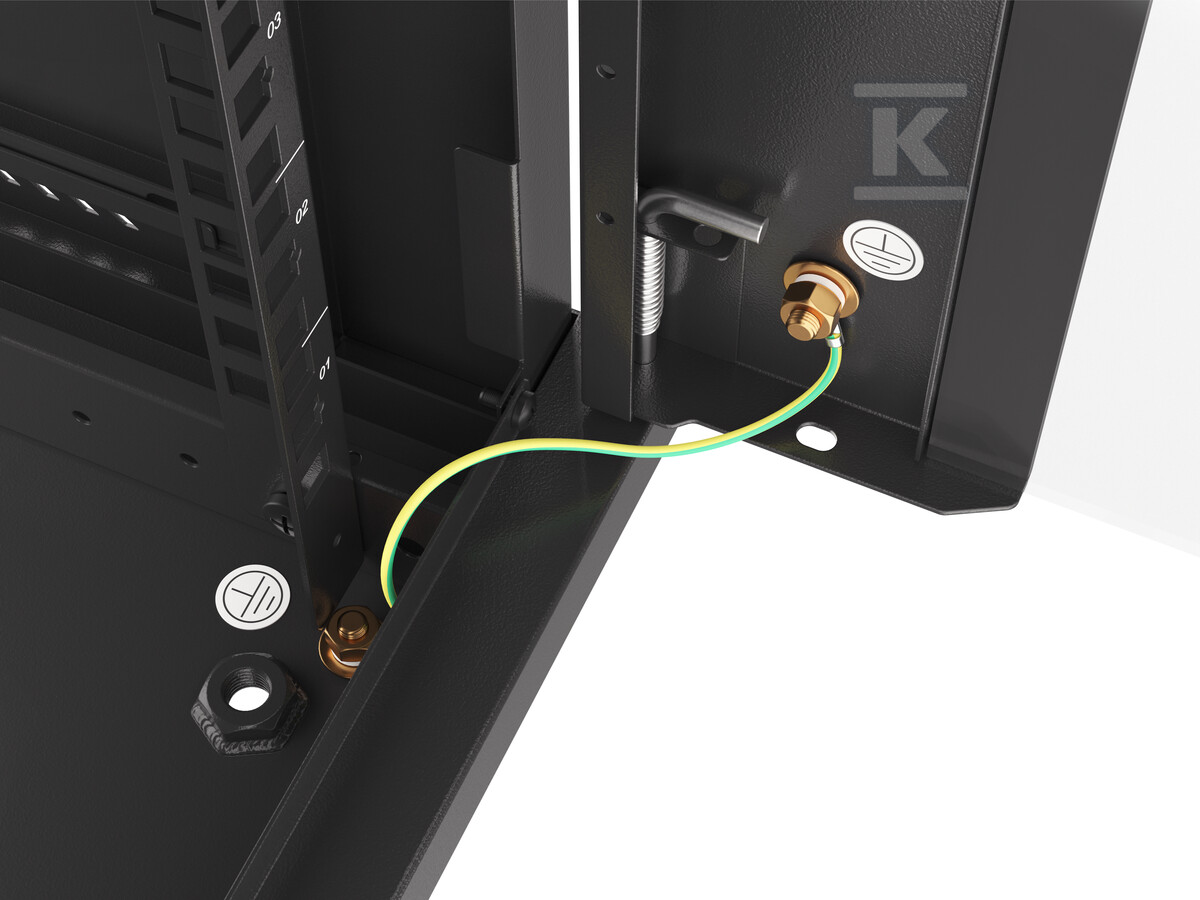 Шафа інсталяційна RACK настінна 19" 4U - WF01-6404-10B