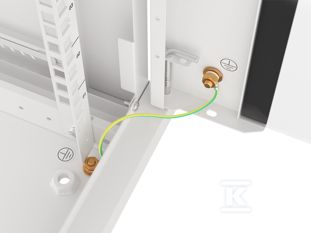 Шафа інсталяційна RACK підвісна 19" 6U - WF01-6606-10S