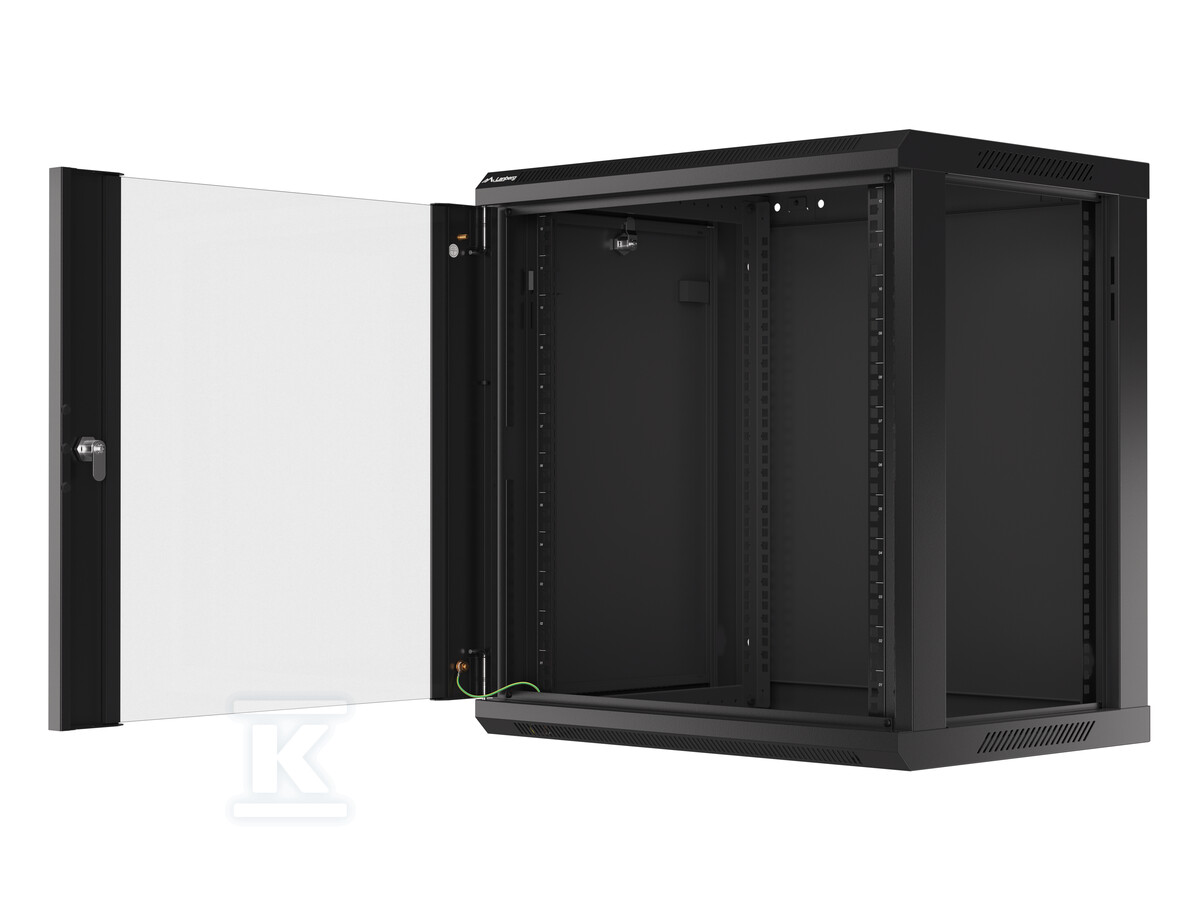 Шафа інсталяційна RACK настінна 19" 12U - WF01-6412-10B