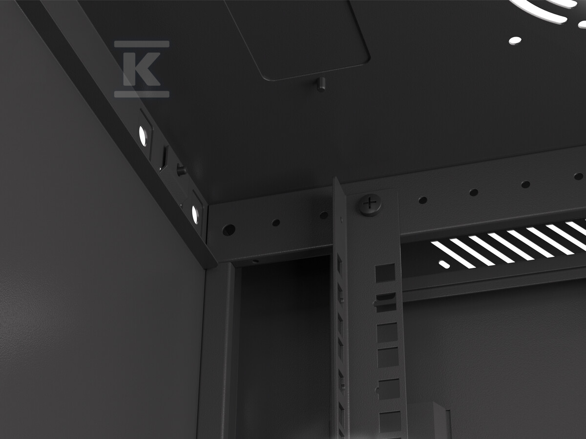 Шафа інсталяційна RACK настінна 19" 12U - WF01-6412-10B