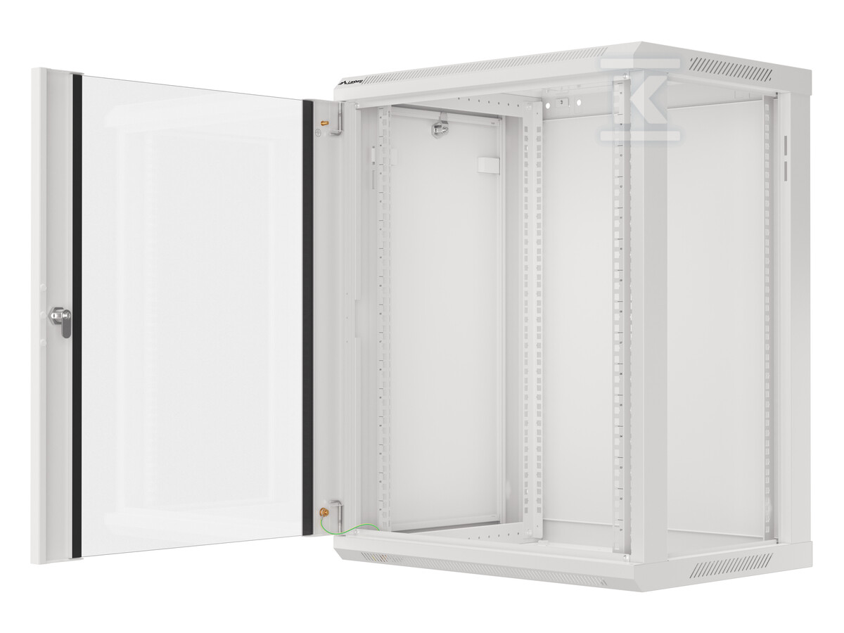 Шафа інсталяційна RACK настінна 19" 15U - WF01-6415-10S