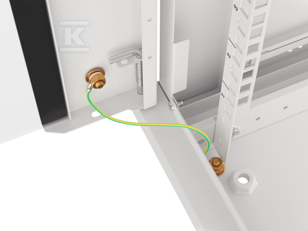 Шафа інсталяційна RACK підвісна 19" 15U - WF01-6615-10S