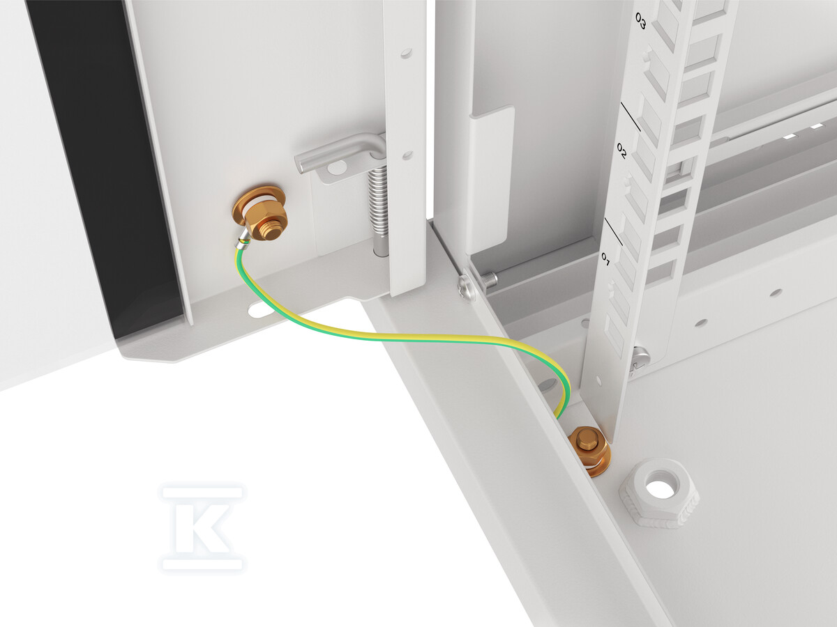 Шафа інсталяційна RACK підвісна 19" 18U - WF01-6418-10S