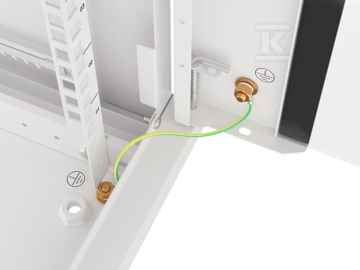 Шафа інсталяційна RACK підвісна 19" 18U - WF01-6618-10S