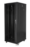 Стелаж інсталяційний RACK стійкий 19" 32U 600x800 чорний (розбирається)