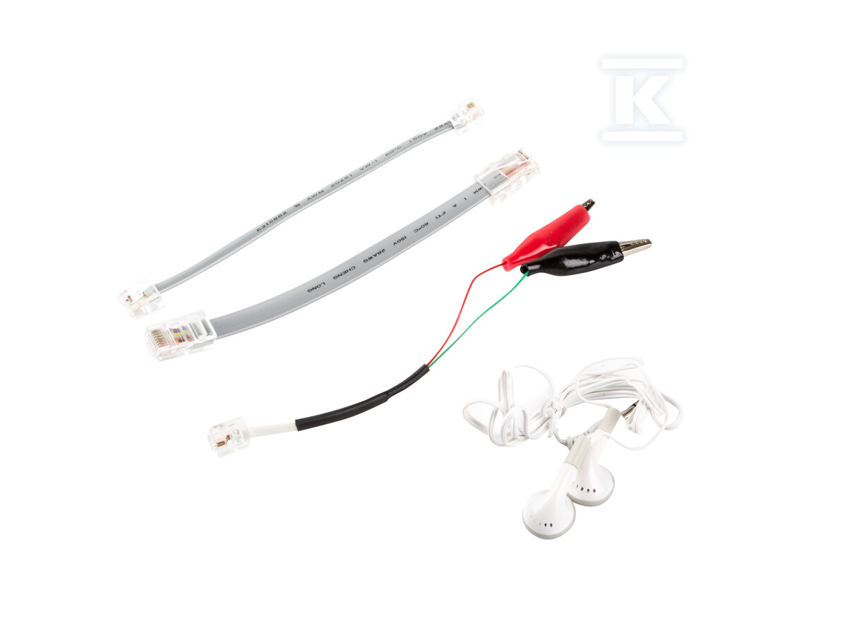 Тестер кабелів LAN RJ45, RJ12, RJ11, - NT-0501
