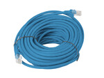 Патч-корд кат. 6 UTP 15м блакитний, протестований Fluke