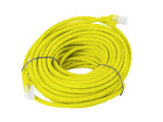 Патч-корд кат. 6 UTP 15м жовтий, протестований Fluke