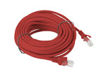 Патч-корд кат. 6 UTP 10м червоний, протестований Fluke
