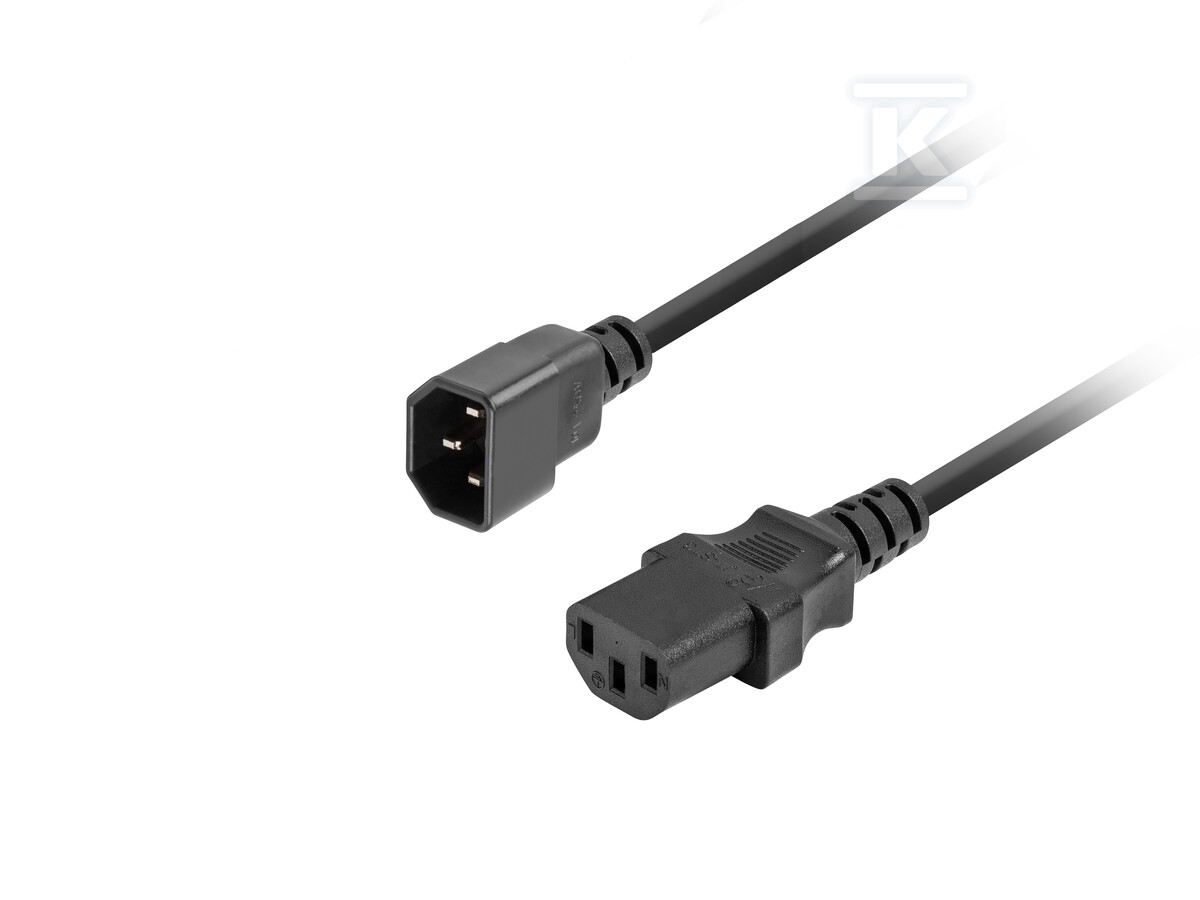 Подовжувач кабелю живлення IEC 320 - CA-C13E-10CC-0018-BK