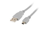 Кабель USB MINI(тато)->USB-A(тато) 2.0 1,8м сірий (canon)