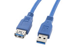 Подовжувач USB-A M/F 3.0 3м синій