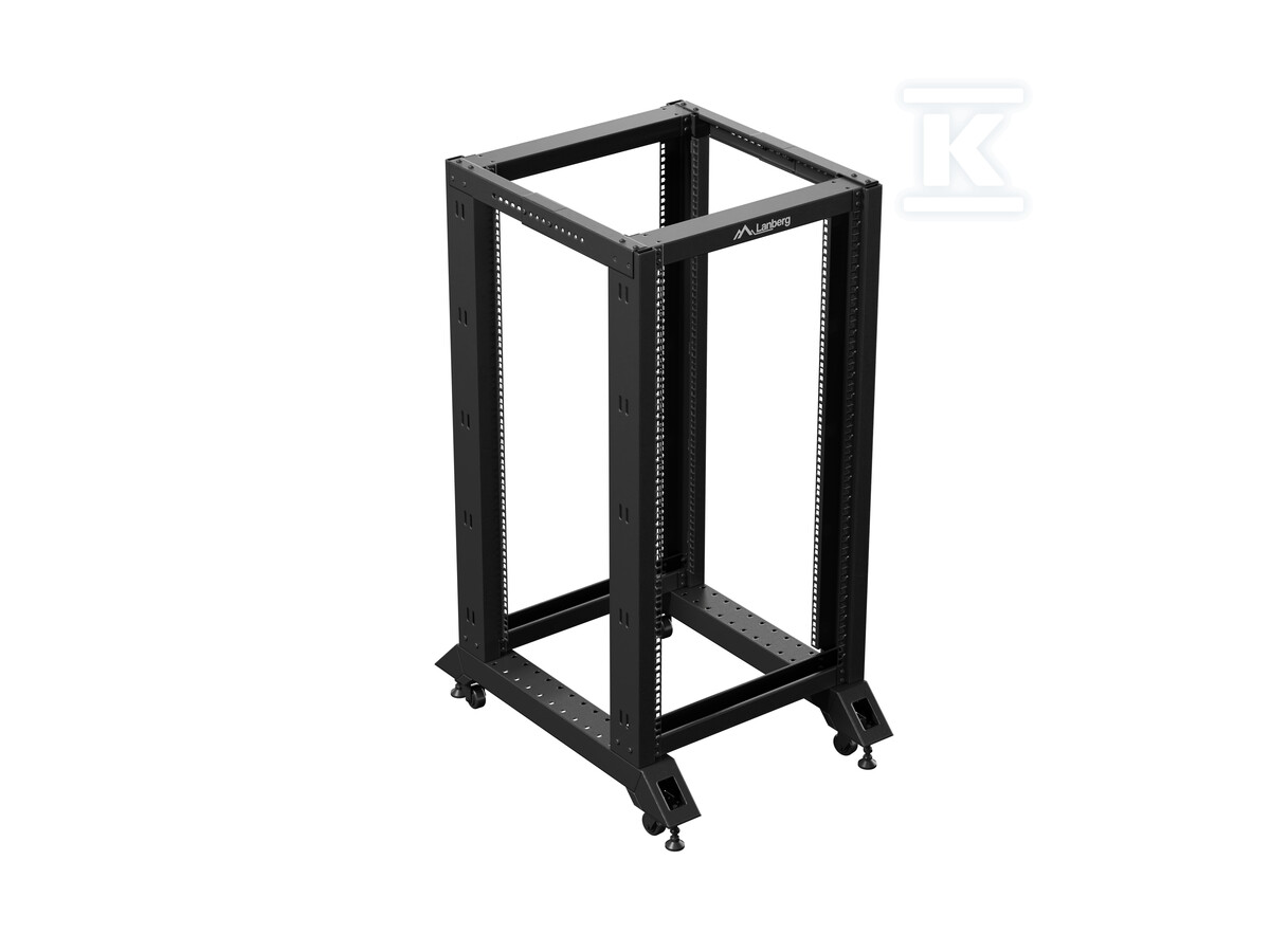 Open RACK 19" 22U 600x800 чорний V2 - OR01-6822-B