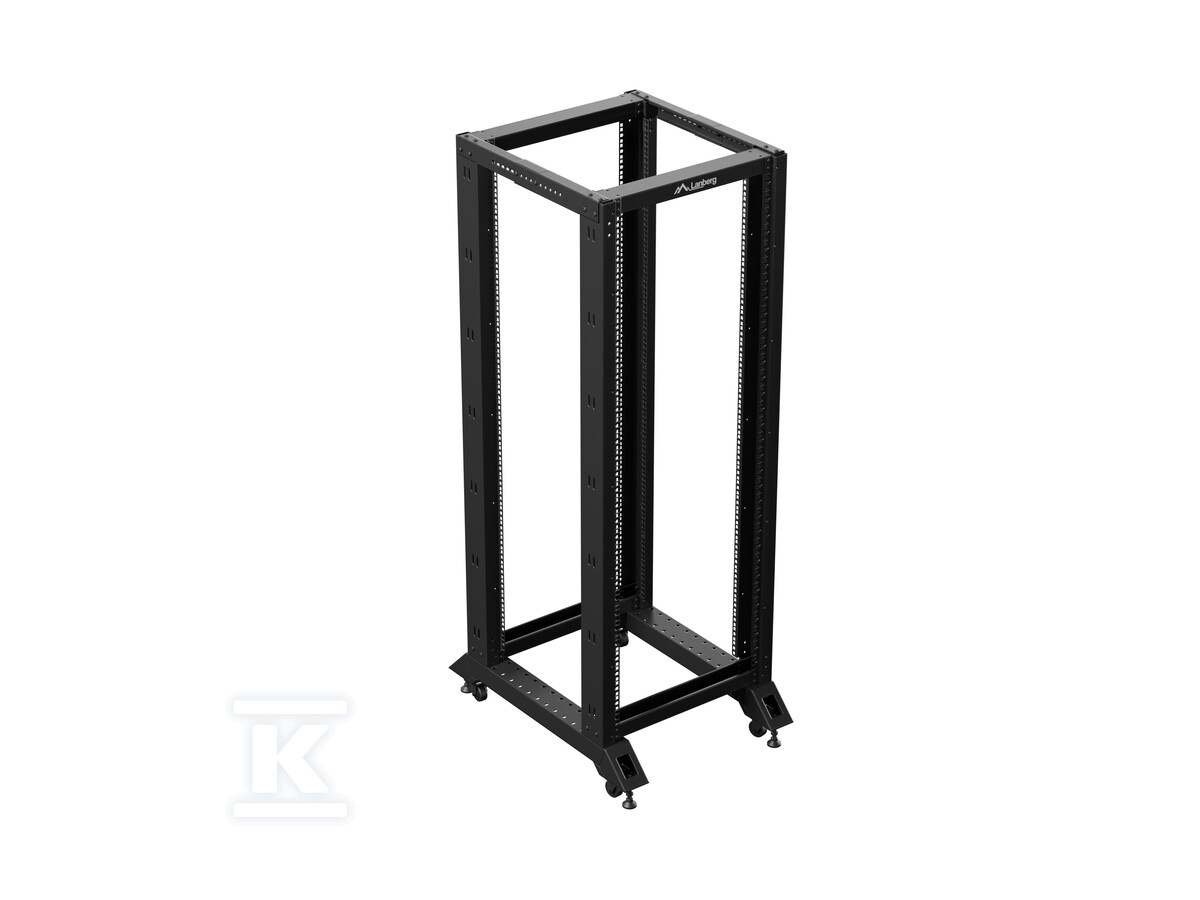 Open RACK 19" 32U 600x800 чорний V2 - OR01-6832-B