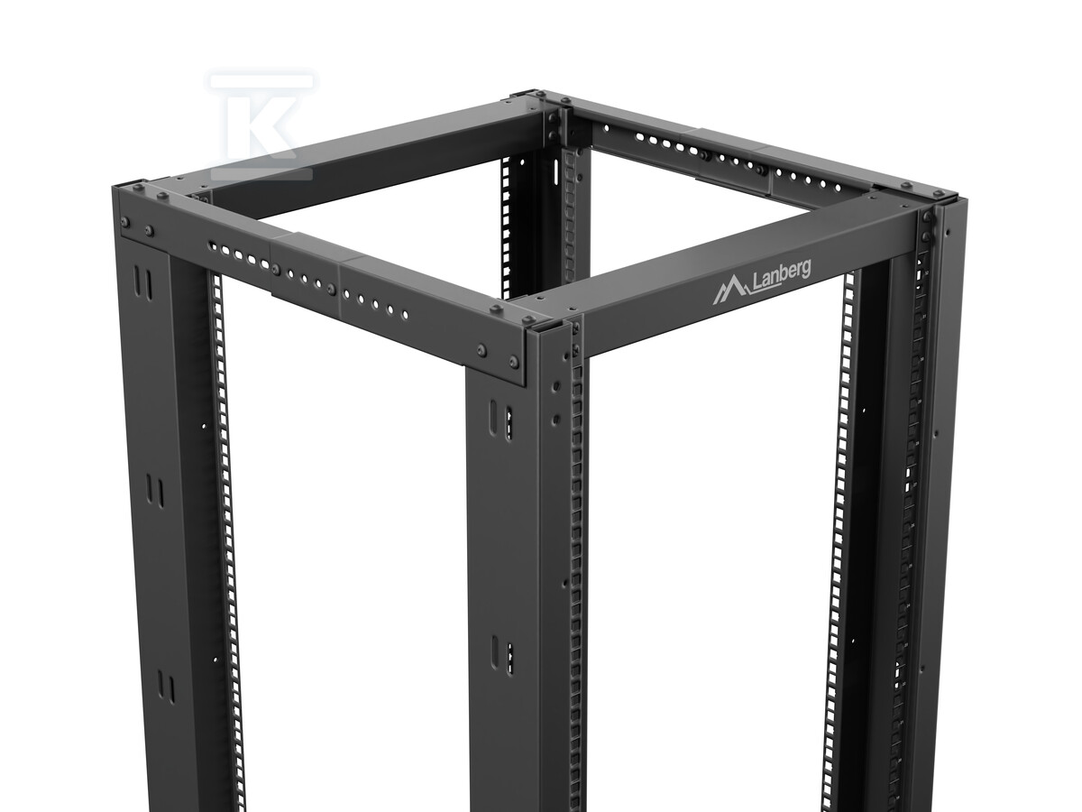 Open RACK 19" 32U 600x800 чорний V2 - OR01-6832-B