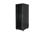 Стелаж інсталяційний RACK стійкий 19" 37U 800x800 чорний (розбирається)