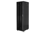 Стелаж інсталяційний RACK стійкий 19" 47U 800x800 чорний (розбирається)