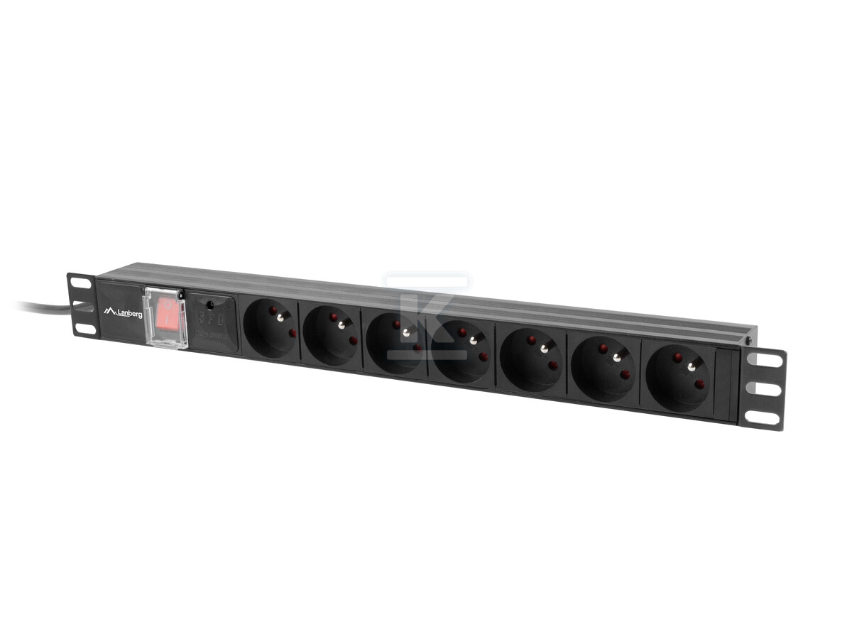 Розподільна колодка RACK PDU 19" 1U 10 - PDU-07E-0200-IEC-BK