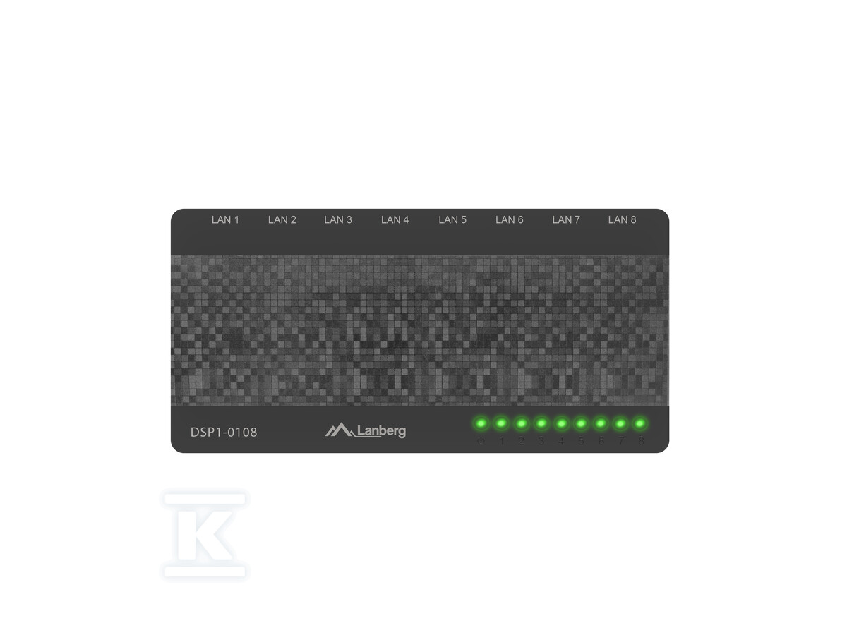 Switch DSP1-0108 8x 100MB/S non gestito - DSP1-0108