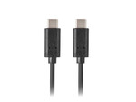 Кабель USB-C M/M 2.0 0,5м чорний