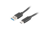 Кабель USB-C(м)->USB-A(м) 3.1 1м чорний