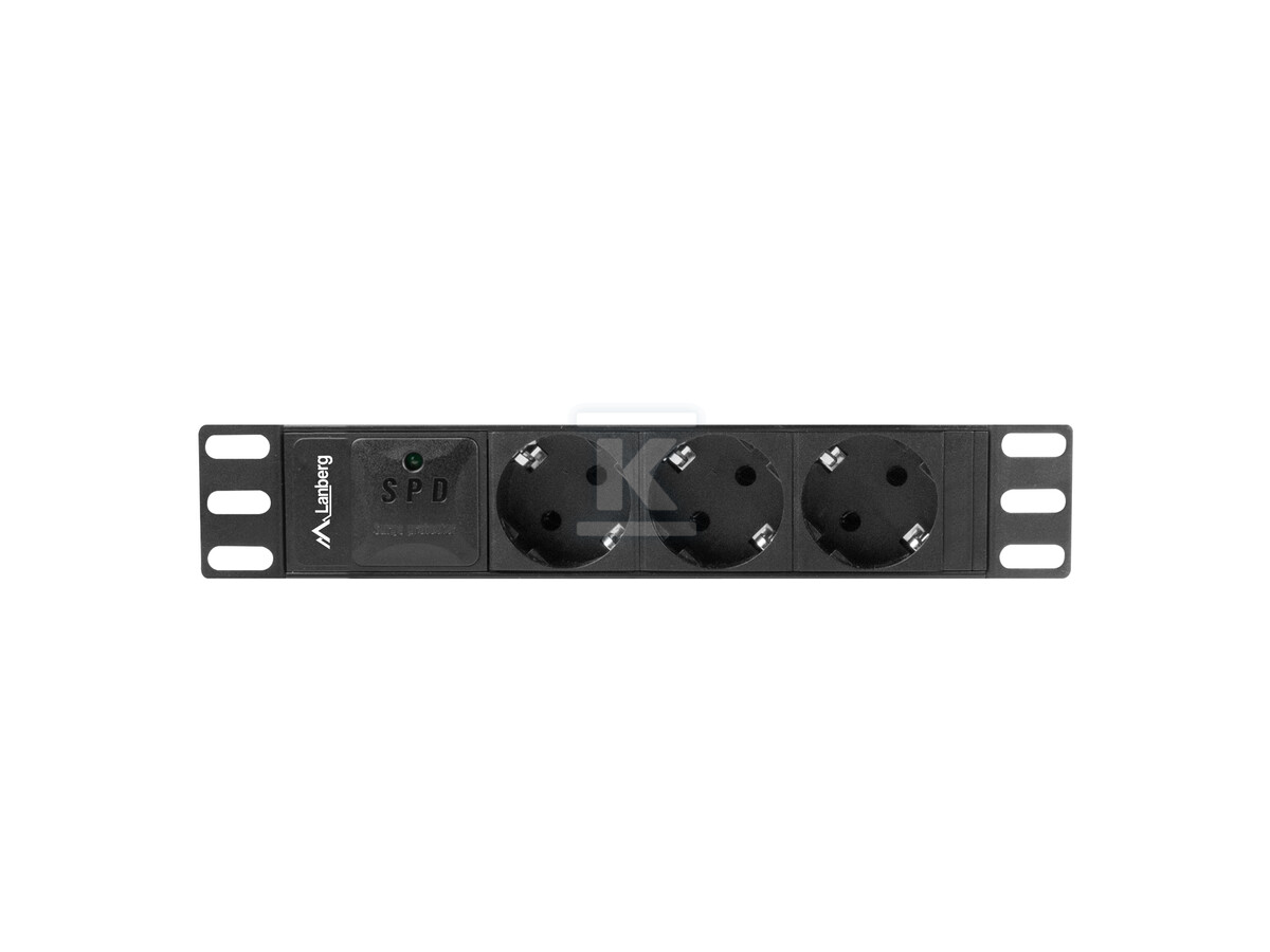 Розподільна колодка RACK PDU 10" 1U 16 - PDU-03F-0200-BK