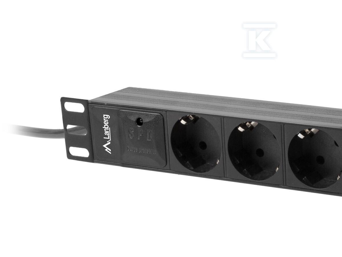 Розподільна колодка RACK PDU 10" 1U 16 - PDU-03F-0200-BK