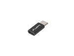 Адаптер USB-C(м) 2.0->USB MICRO(ж) чорний