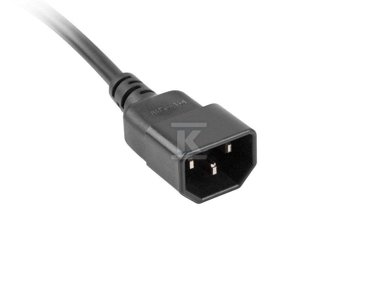 Подовжувач 1м UPS 5x 230 V PL чорний - PS0-05E-0100-IEC-BK