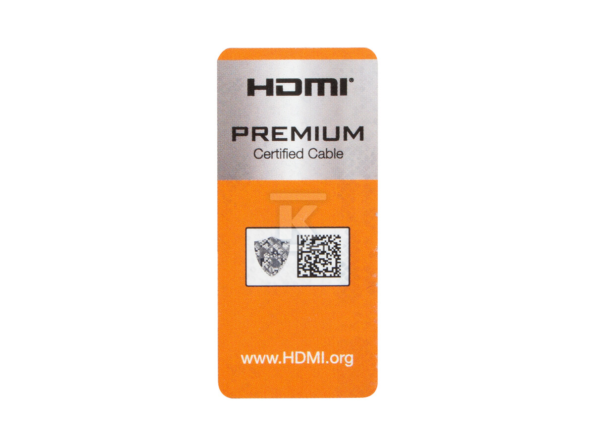 Кабель HDMI M/M V2.0 1м повна мідь - CA-HDMI-P20CU-0010-BK