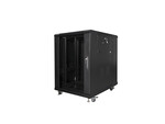 Стелаж інсталяційний RACK стійкий 19" 15U 600x800 чорний (розбирається)