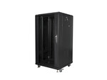 Стелаж інсталяційний RACK стійкий 19" 22U 600x600 чорний (розбирається)