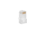 Síťová zástrčka RJ45 (8p8c) průchozí kat. 5E UTP (100 ks)
