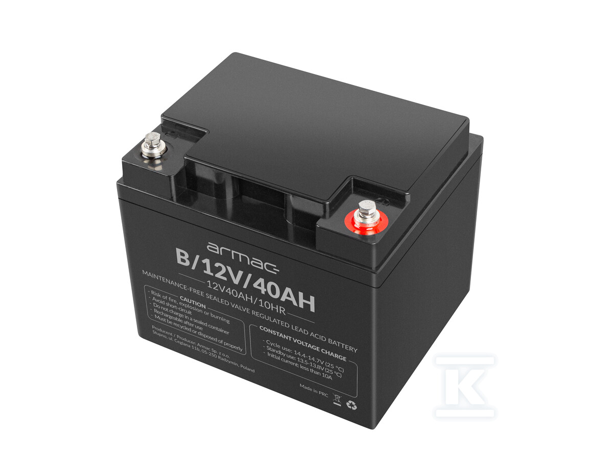 Akumulator VRLA AGM 12 V/40 Ah - B/12V/40AH