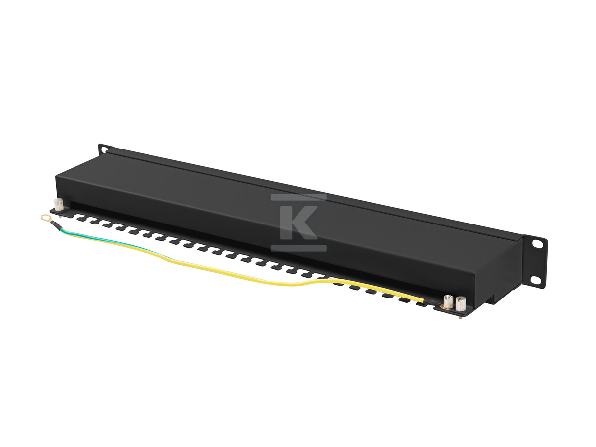 Patch panel 24 порти 1U 19" кат. 6 A - PPSA-1024-B