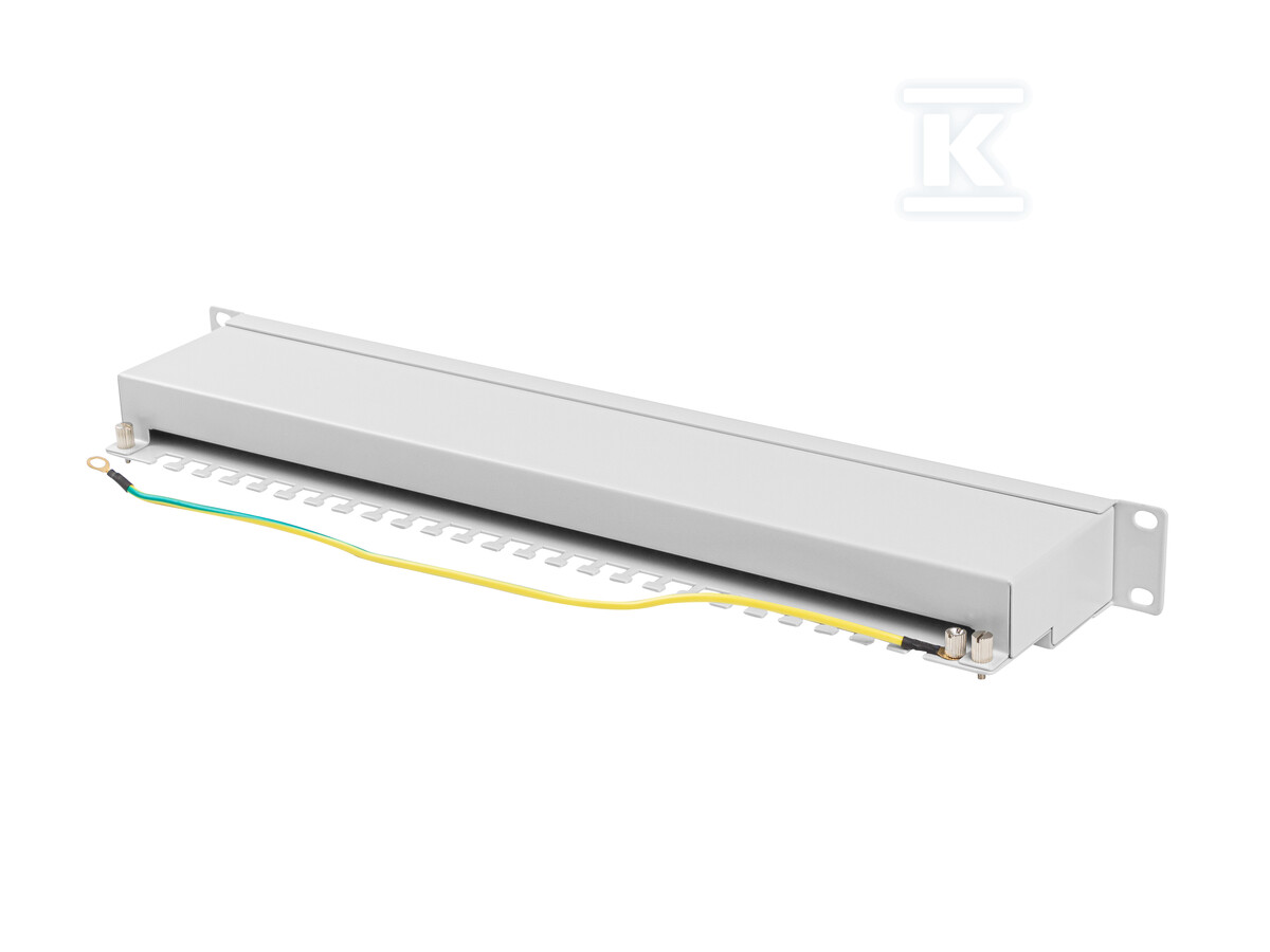 Patch panel 24 порти 1U 19" кат. 6 A - PPSA-1024-S